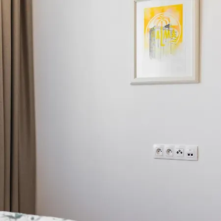 Shiny With Balcony & Private Parking Apartment